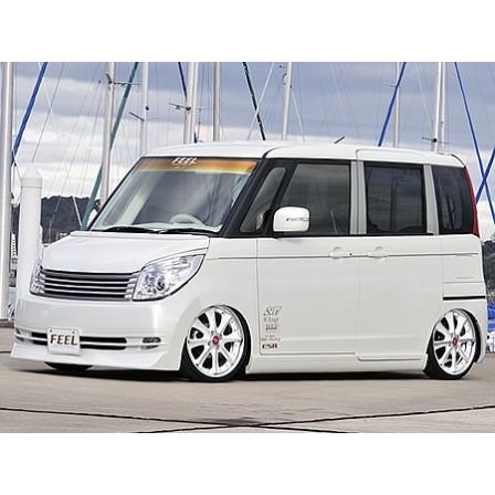 スズキ　MK21S  パレット　FEEL製　　フロントバンパー　エアロ FEEL フィール パレット MK21S フロントバンパーグリル一体型 未塗装