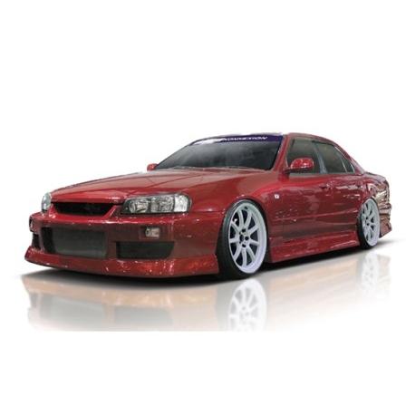 ファイナルコネクション スカイライン R34 フロントバンパースポイラー FRP 未塗装/ゲルコート FINALKONNEXION FALCONseries ファルコンシリーズ