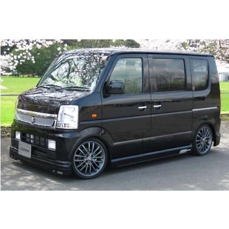 ファイナルコネクション エブリィ DA64W フロントハーフスポイラー 未