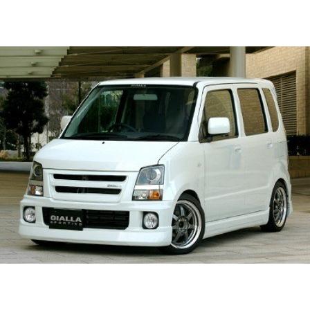 ジアラ ワゴンR RR MH21S 後期 フロントハーフスポイラー 未塗装