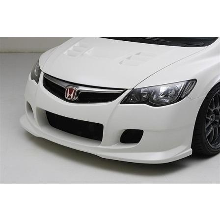 シビックfd2 モデューロフロントバンパー イングス シビック FD2 フロントバンパー FRP 未塗装 ings N-SPEC エヌ