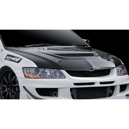 マック ランサーエボリューション8 9 CT9A ボンネット FRP 未塗装 mac