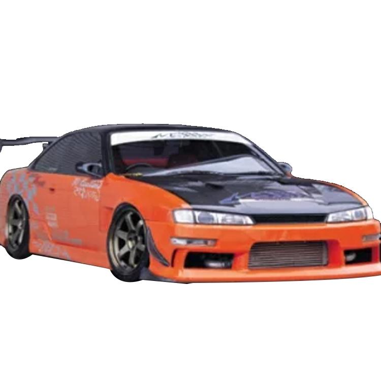 マック シルビア S14 後期 フロントバンパー FRP 未塗装 mac M SPORTS 