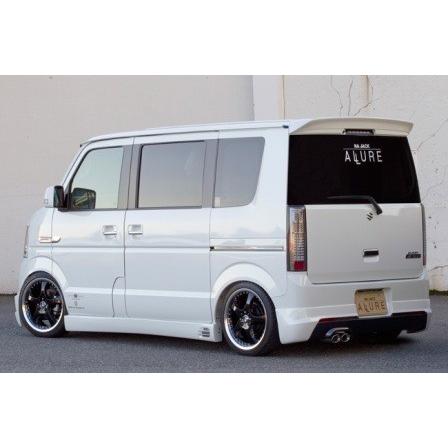 エブリィワゴン64 ルーフスポイラー ※ハイルーフ アリュール 今だけ送料無料 NA Jack / ALLURE｜エブリィワゴン PZターボ5型（DA64W）リア