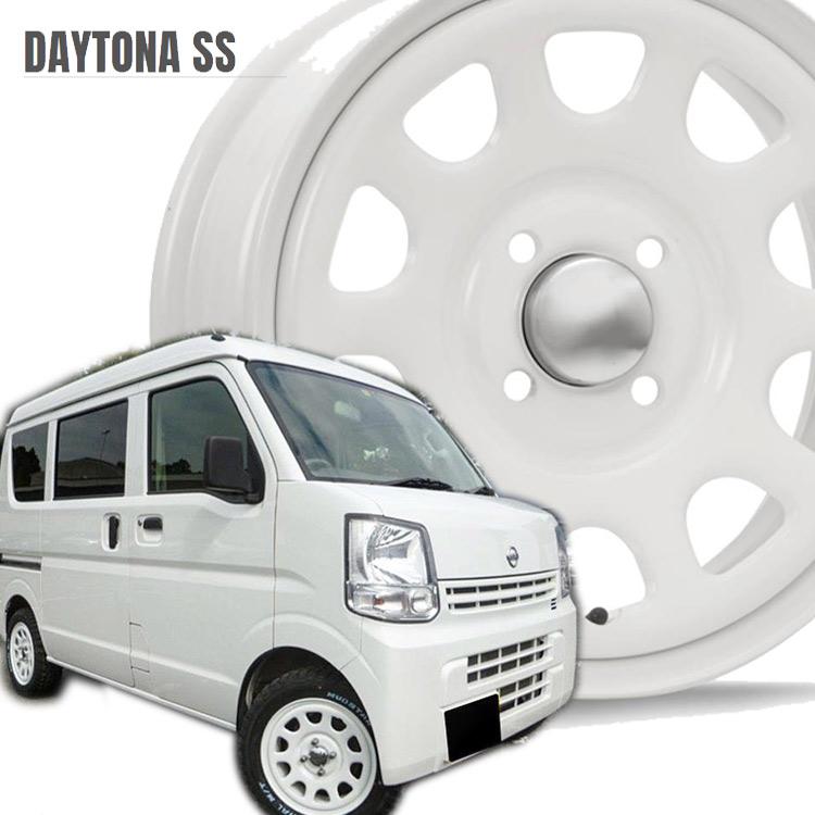 61％以上節約 56%OFF 14インチ 4H100 5J 42 4穴 1本 デイトナSS K-car 軽 ホイール DAYTONA SS MLJ オールホワイト KY italytravelpapers.com italytravelpapers.com