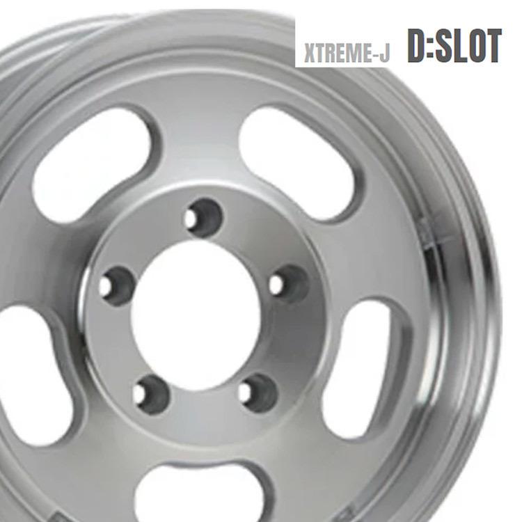 16インチ 6H139.7 6.5J+38 6穴 XTREME-J D-SLOT ハイエース ホイール 1本 ポリッシュ MLJ エクストリームJ Dスロット KY