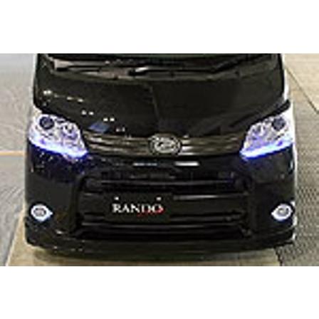 乱人 ムーヴカスタム LA100S フロントハーフスポイラー 未塗装 RANDO