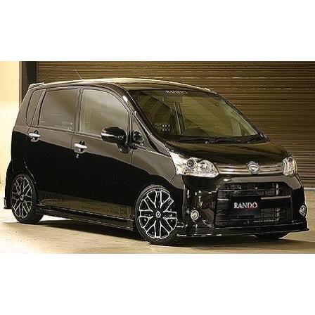乱人 ムーヴカスタム LA100S フロントハーフスポイラー 未塗装 RANDO
