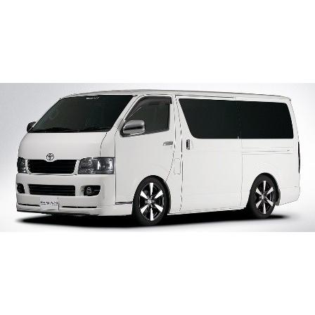 ROJAM ロジャム ハイエース KDH TRH200 GLグレード 標準 フロントリップ・リアバンパーセット 未塗装 アイアールティー IRT