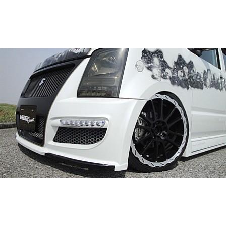 ウェーバースポーツ ワゴンR MH21 MH22S フロントバンパー FRP 未塗装