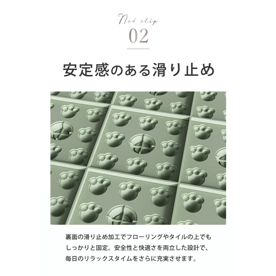 足つぼ マット ダイエット マッサージ スロージョギング ローラー 足裏 指圧ボード 足のむくみ 冷え フット ツボ押し 足踏み マット 疲労軽減 | ブランド登録なし | 09