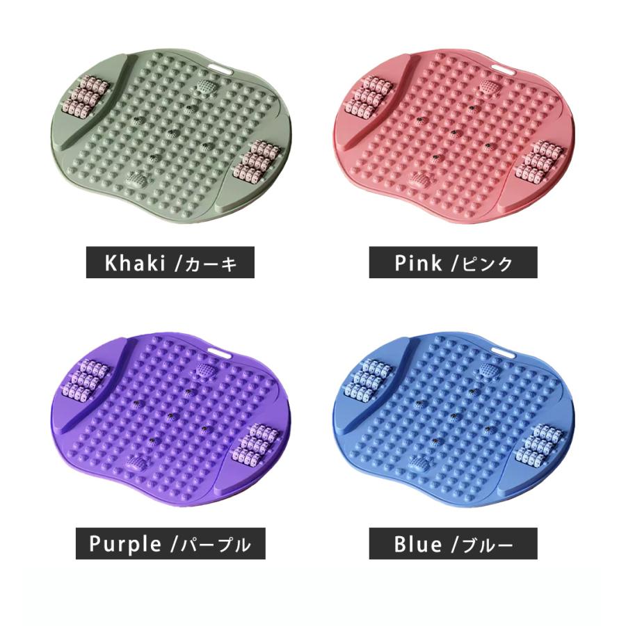 足つぼ マット ダイエット マッサージ スロージョギング ローラー 足裏 指圧ボード 足のむくみ 冷え フット ツボ押し 足踏み マット 疲労軽減 | ブランド登録なし | 12