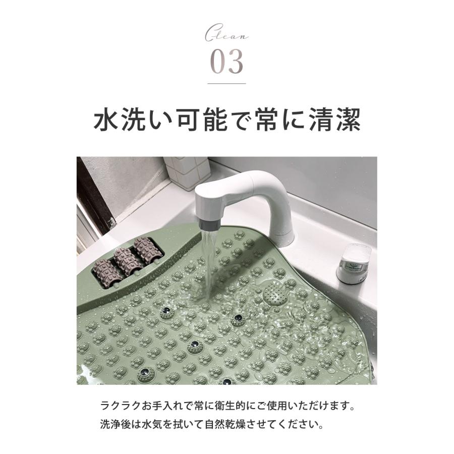 足つぼ マット ダイエット マッサージ スロージョギング ローラー 足裏 指圧ボード 足のむくみ 冷え フット ツボ押し 足踏み マット 疲労軽減 | ブランド登録なし | 10