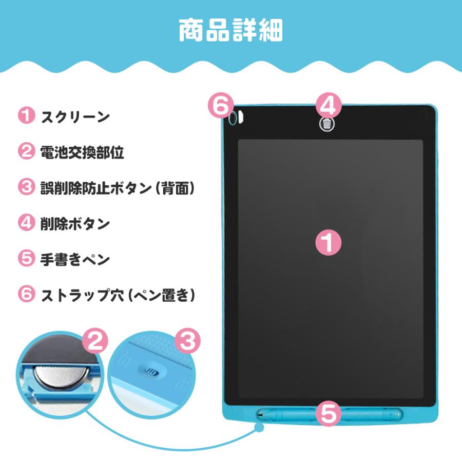 お絵かきボード お絵描き お絵かきセット タブレット 電子メモ 知育