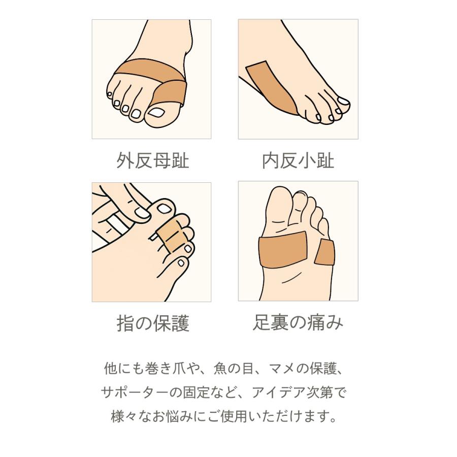 内 反 小 趾 テーピング