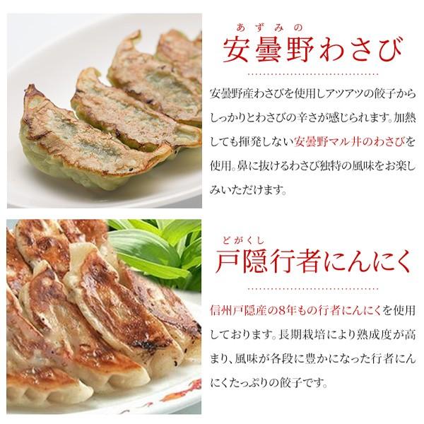 信州 ご当地 餃子 セット 松本一本ねぎ 安曇野わさび 戸隠行者にんにく 3種セット 各個入 3 合計60個 グルメ お取り寄せ 国産 N 信栄食品 ぎょうざのみせさくら 通販 Yahoo ショッピング