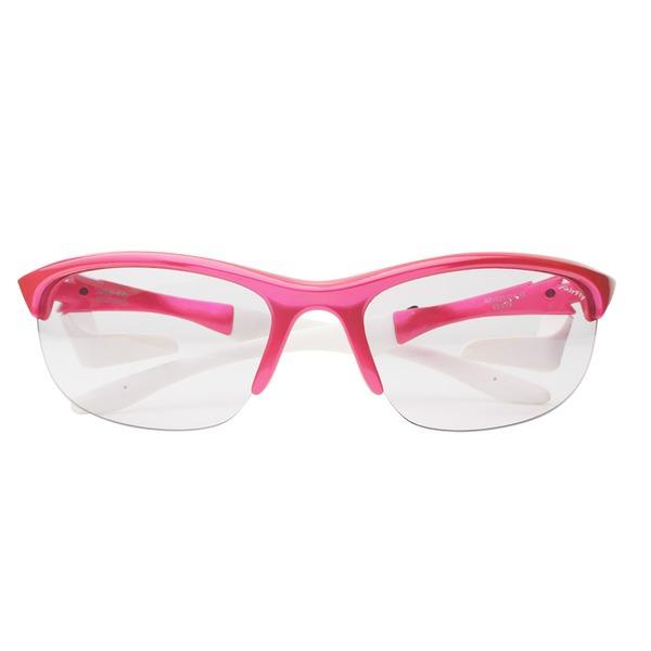 AirFly(エアフライ) ノーズパッドレススポーツサングラス オーバルレンズ アクティブピンク/スモーククリアー レディース AF-102 C6S〔代引不可〕 AF AirFly エアフライ ノーズパッドレススポーツサングラス オーバルレンズ アクティブピンク/スモーククリアー レディース C6S