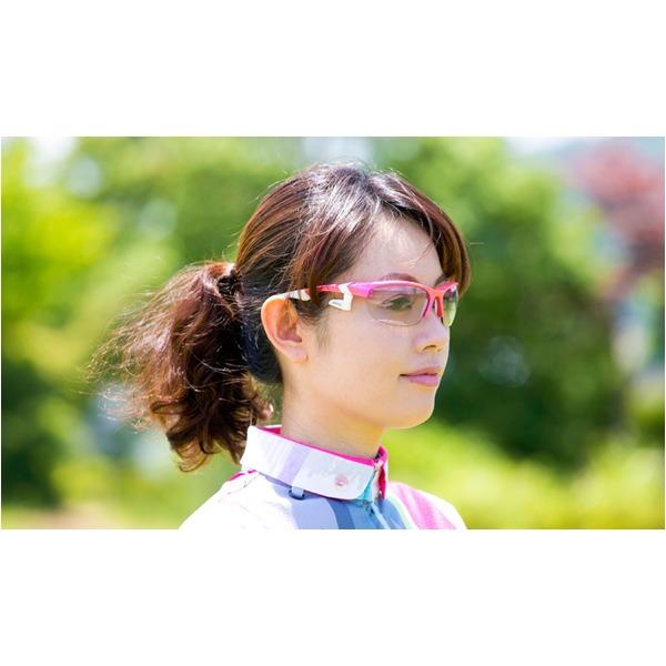 AirFly(エアフライ) ノーズパッドレススポーツサングラス オーバルレンズ アクティブピンク/スモーククリアー レディース AF-102 C6S〔代引不可〕 AF AirFly エアフライ ノーズパッドレススポーツサングラス オーバルレンズ アクティブピンク/スモーククリアー レディース C6S