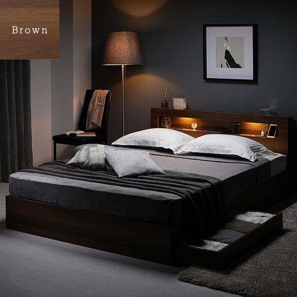 ベッド ダブル ベッドフレームのみ ホワイト 照明付き 収納付き 引き出し付き 棚付き 宮付き コンセント付き ベッド ダブル ベッドフレームのみ ホワイト 照明付き 収納付き 引き出し付き 棚付き 宮付き コンセント付き