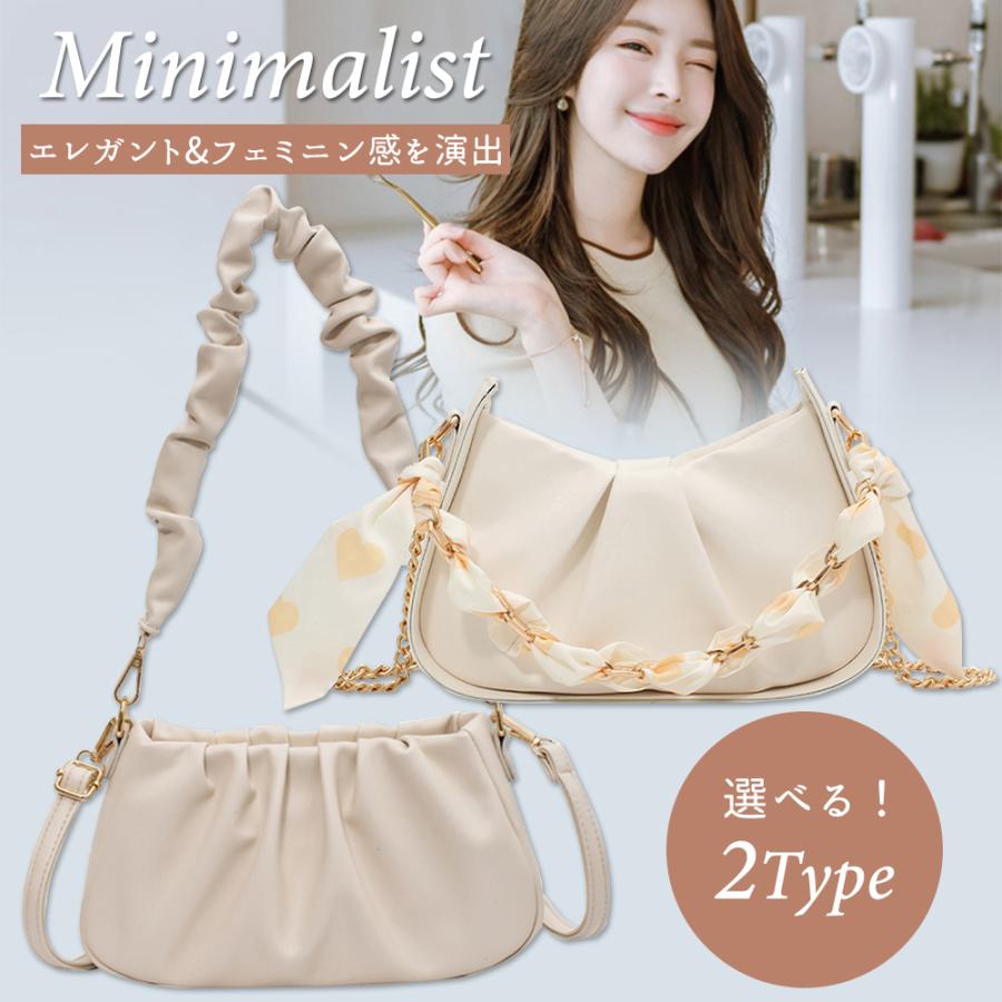 ショルダーバッグ レディース 斜めがけ 大人 小さめ かわいい 高校生 中学生 軽い カジュアル ミニバッグ バッグ 大容量 3ポケット シンプル 軽量 韓国 |  | 07