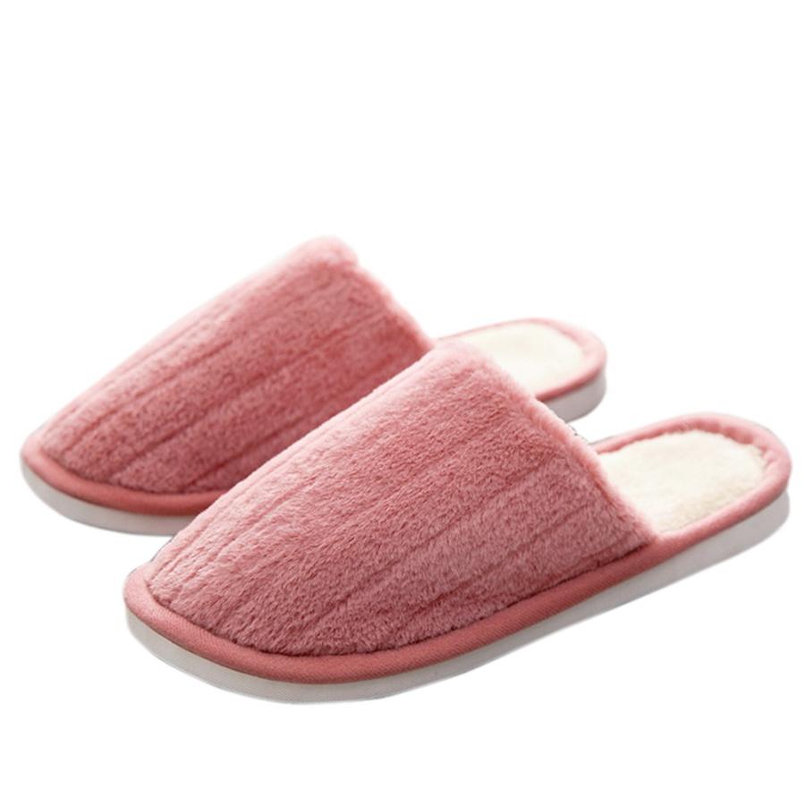 スリッパ おしゃれ 暖かい あったか 来客用 室内用 ルームシューズ  シンプル 秋用 冬用 メンズ レディース ファー  かわいい M L Mサイズ Lサイズ |  | 02