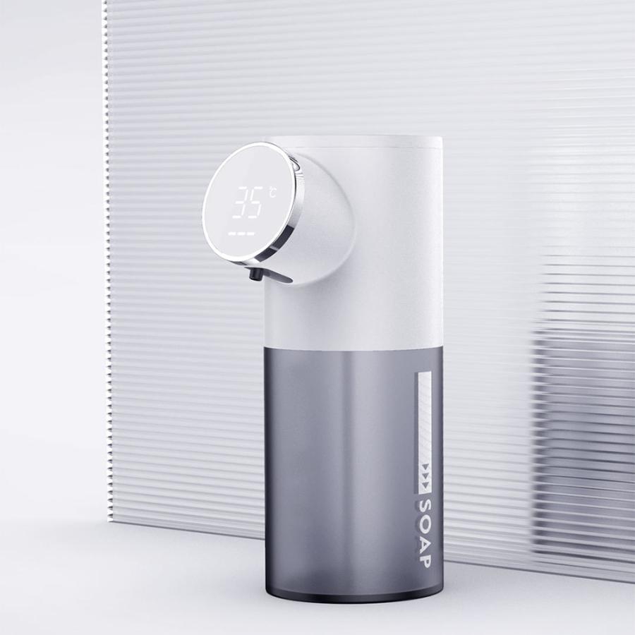 ソープディスペンサー 自動 泡 おしゃれ 充電式 大容量 シンプル 手洗い  防水 ハンドソープ USB  キッチン トイレ バス お風呂 ホテル 衛生商品 温度計 |  | 11