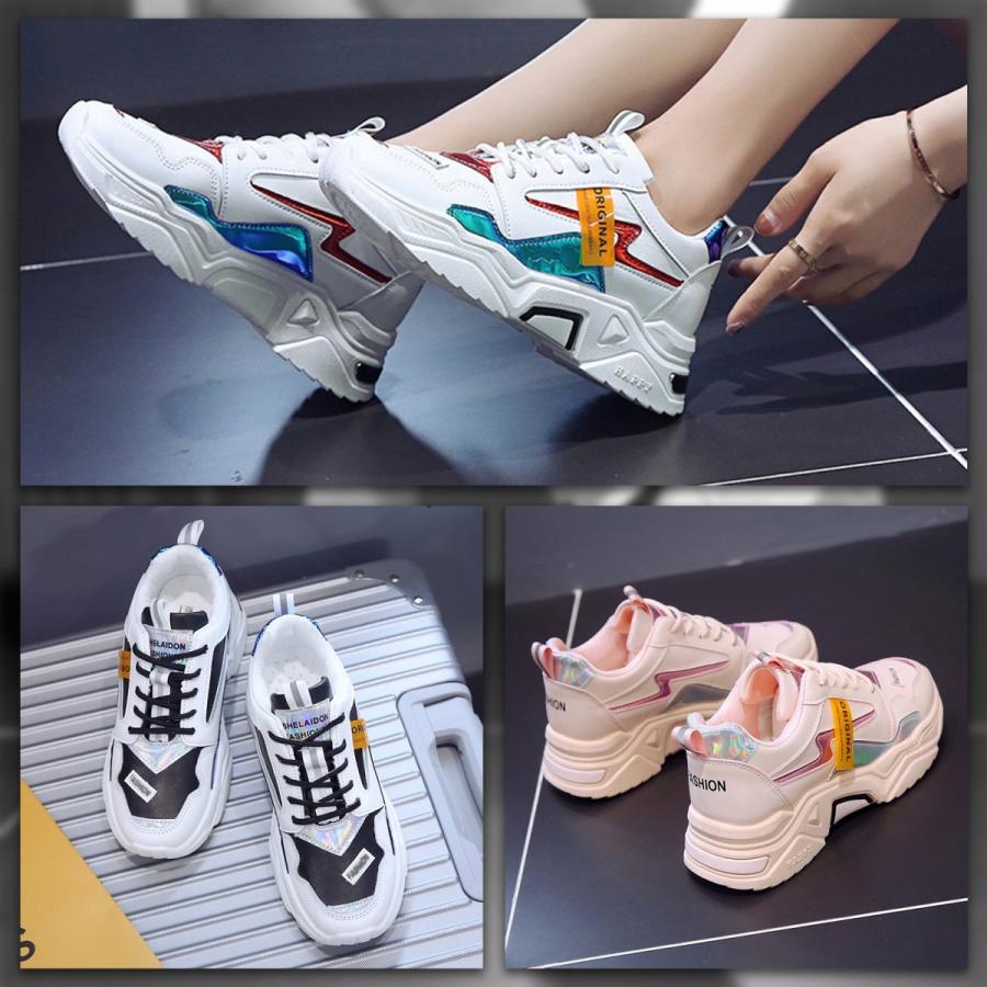 ダッドスニーカー レディース スニーカー 韓国 靴 韓国ファッション 厚底 シューズ 厚底スニーカー 女の子 可愛い 29 Singo Store 通販 Yahoo ショッピング