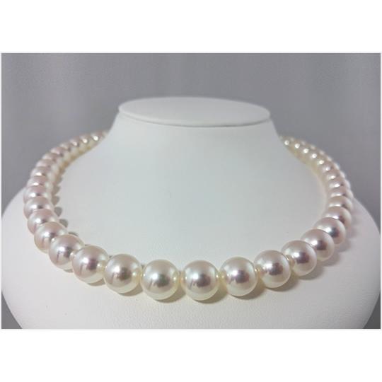 あこや真珠無調色花珠ネックレスピアスセット9-9.5mm 90-179637 : 真珠