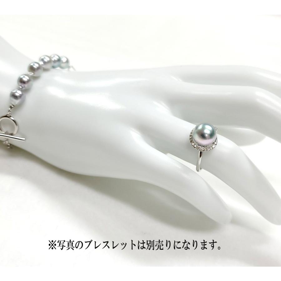 海蛍K18WGリング R-427の画像