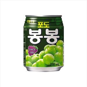 ボンボン葡萄（ブドウ）ジュース（缶）　　２３８ｍｌ　＜韓国ドリンク・韓国ジュース＞