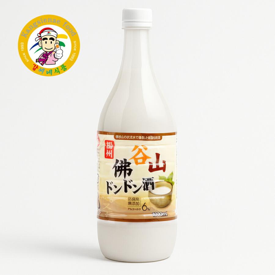 楊州 佛谷山もち米マッコリ ドンドン酒 １l 韓国どぶろく 536 6 韓国食品辛国のキムチ物語 通販 Yahoo ショッピング