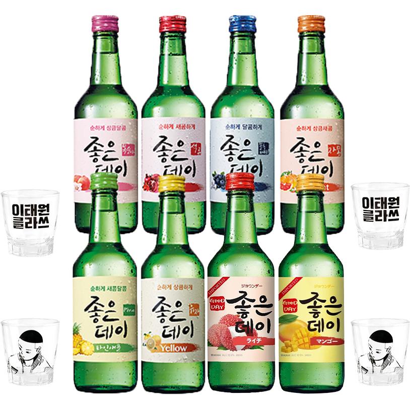 新味 ジョウンデ 焼酎３６０ｍｌ8種類お試しセット イテウォンクラス４個付き 梨泰院クラス イテウォンクラス マンゴ ライチ Zp 167 韓国食品辛国のキムチ物語 通販 Yahoo ショッピング