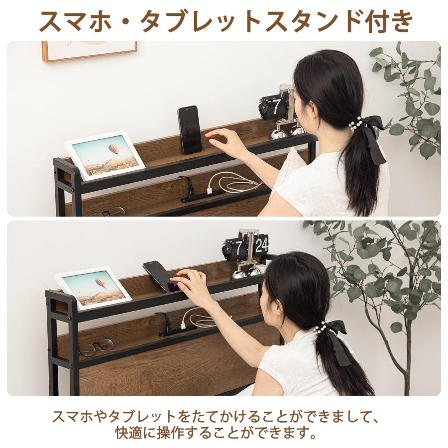 ♡さあや♡ ベッドフレーム シングル ベッド2口コンセント パイプベッド 81fEYiGT7OL._AC_UL210_SR210,