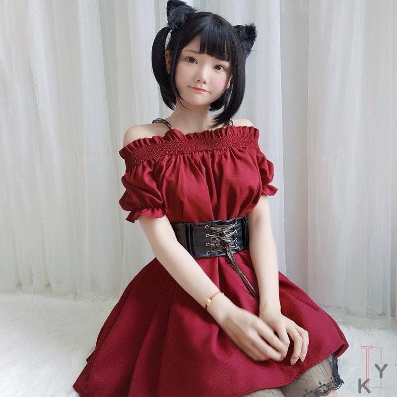 Cosplay Lolita ロリータ ワンピース 女装 コスプレ かわいい 学生服 ドレス メイド服 萌え萌え系 ワンピース アニメ 森ガール Yz05 神龍閣 通販 Yahoo ショッピング