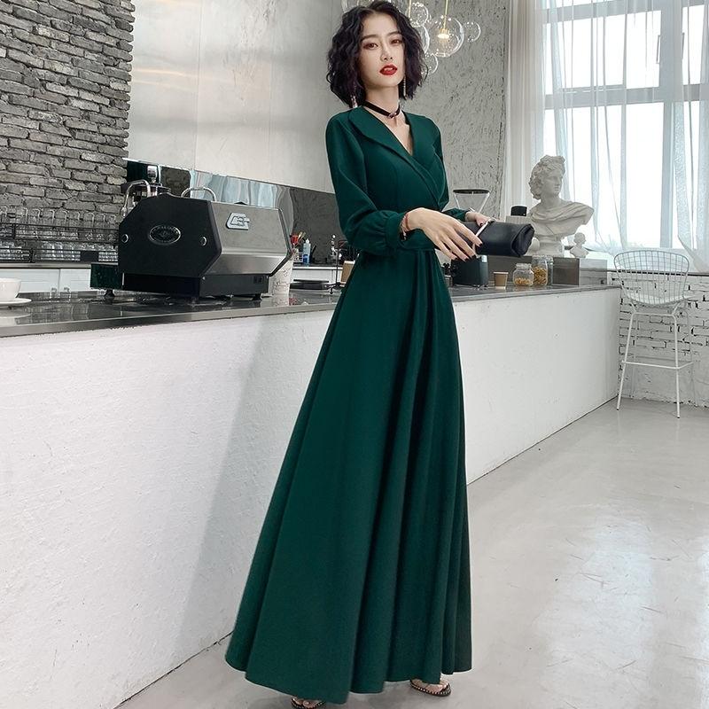 ワンピース バックリボン Aライン ギャザー ドレス ロングワンピースセレブ気質 Vネック 折襟 ハイウエスト Yz3303 神龍閣 通販 Yahoo ショッピング