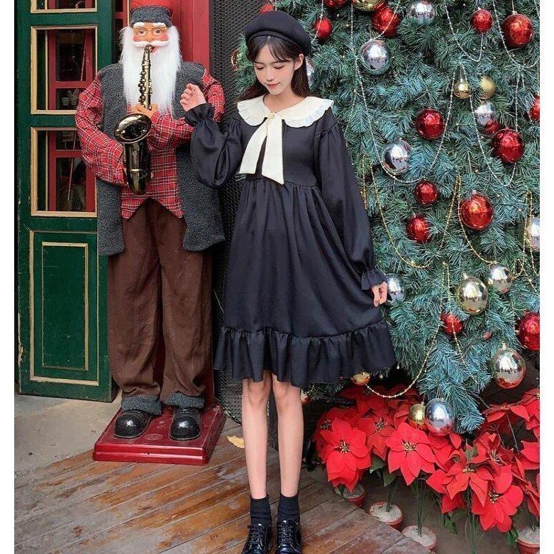 コスチューム クリスマス 萌え 人気 可愛い おしゃれ ワンピース ドレス 秋冬服 春夏 原宿風ロリータ コスプレ メイド服 ハロウィン ハロウィーン Yz3708 神龍閣 通販 Yahoo ショッピング
