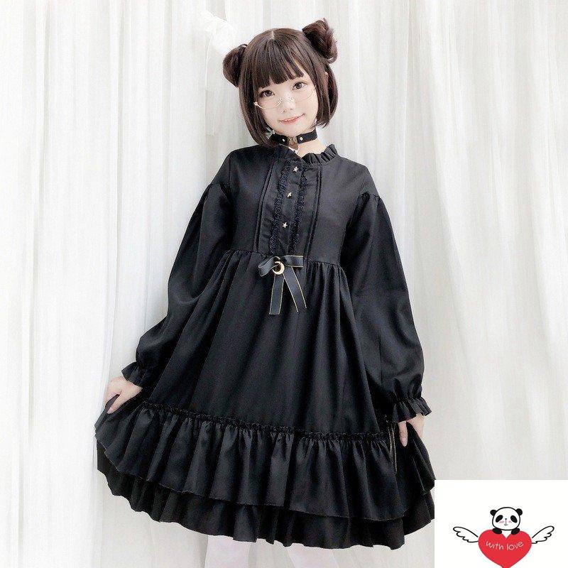 学生服 ロリータ ワンピース 女装 コスプレ アニメ ドレス メイド服 萌え萌え系ワンピース 森ガール Cosplay Lolita かわいい Yz3711 神龍閣 通販 Yahoo ショッピング