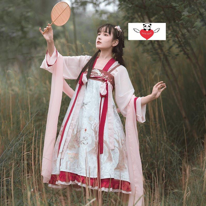 ロリータ ワンピース 漢服 かわいい 学園祭 中華風 チャイナドレス 撮影 コスプレ Lolita 中国古風 ロリータファッション ロリータ服 甘ロリ 写真 Yz3751 神龍閣 通販 Yahoo ショッピング
