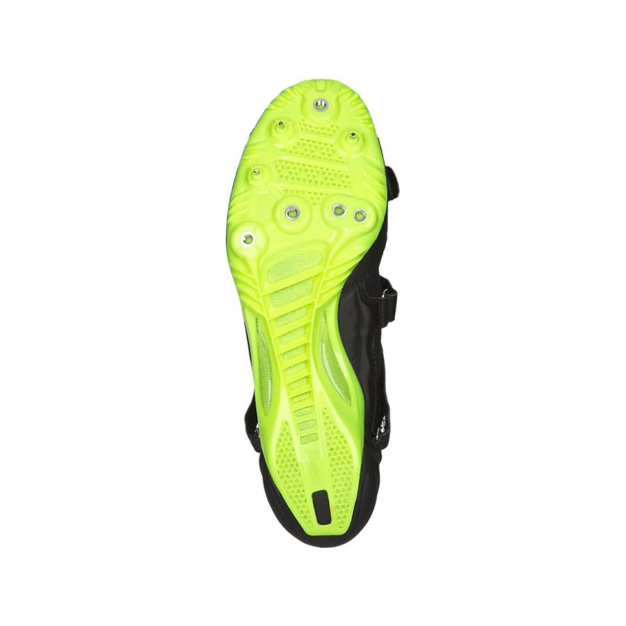 asics サイバーブレード　スパイクシューズ イエロー ベルクロ アシックス（ASICS）（メンズ、レディース）陸上スパイク オール