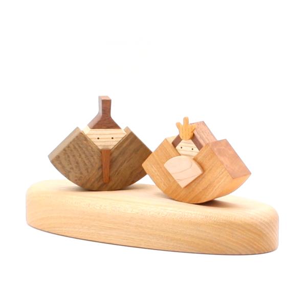 お雛さま 木のお雛さま 雛人形 木製 ひな飾り 3月節句飾り 初節句