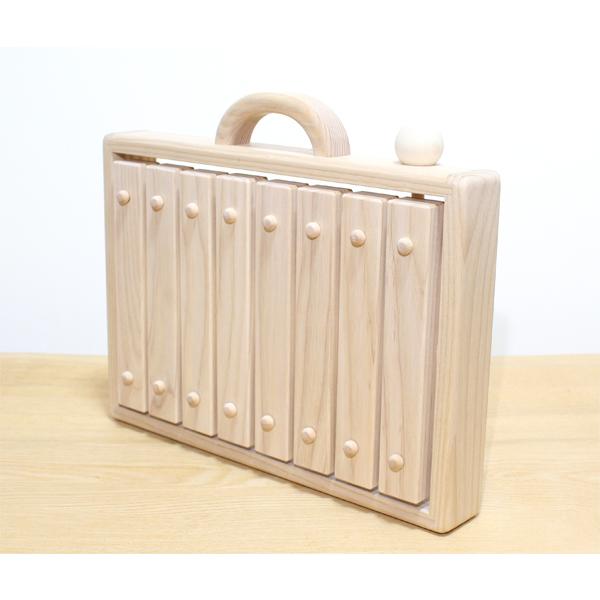 森林工芸館【おでかけ木琴】木のおもちゃ、木製玩具、贈り物に、木琴 |  | 01