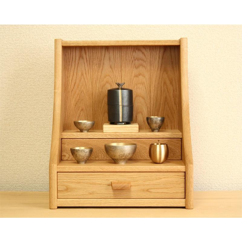 姫オープン仏壇　【受注生産品発送までに2ヶ月ほどです】現代仏壇　扉なし仏壇　オープン仏壇　小型仏壇　モダン仏壇　森林工芸館 |  | 01