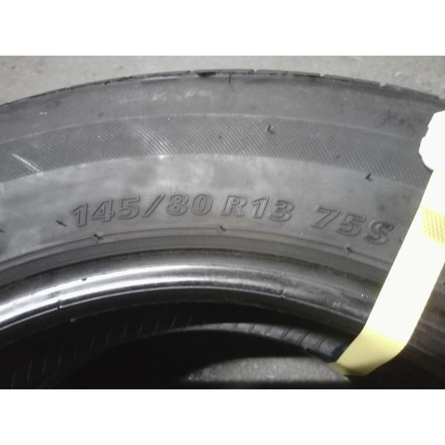 中古タイヤ4本セット 2022年製造 145/80R13 75S ブリヂストン ネクスト 