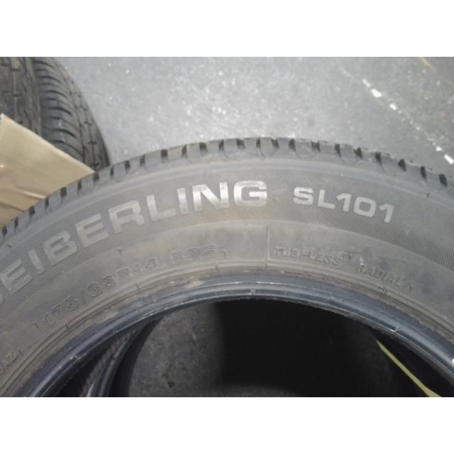 中古タイヤ 175/65R14 82S 2021年製 SEIBERLING SL101 4本