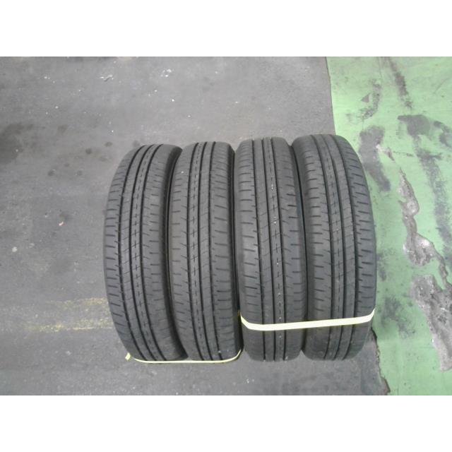 中古タイヤ4本セット 2022年製 145/80R13 75S ブリヂストン エコピア 