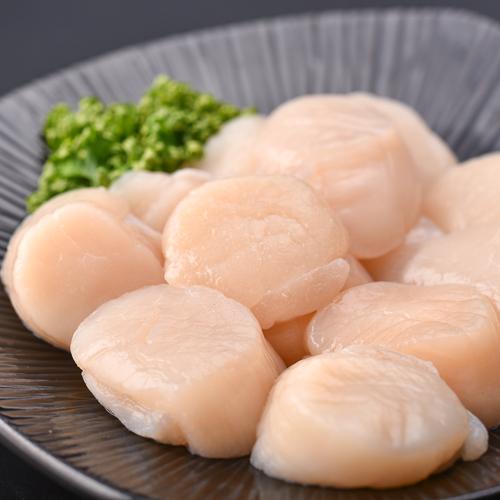 北海道産 ホタテ貝柱 1.0kg×３個 訳あり 送料無料 まとめ割 刺身ほたて バラ凍結 お取り寄せ 新鮮産直ネットの画像