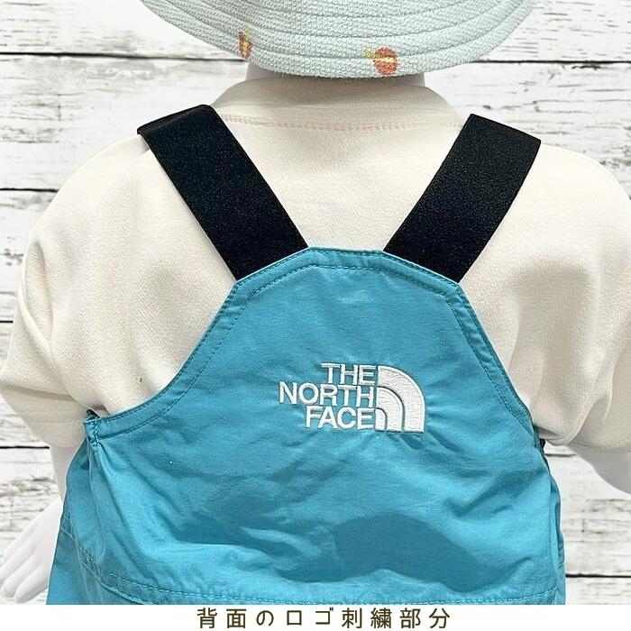 ノースフェイス　80cm Tシャツ&フィールドビブ　2点セット　※バラ売り不可※ THE NORTH FACE（ザ ノースフェイス） NBB32502 ベビーフィールドビブ