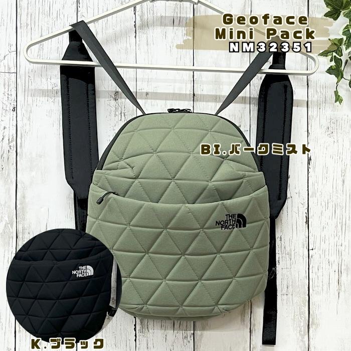 ザ・ノース・フェイス 2025年春夏 ジオフェイスミニパック NM32351 THE NORTH FACE（ザ ノースフェイス） ジオフェイス ミニパック