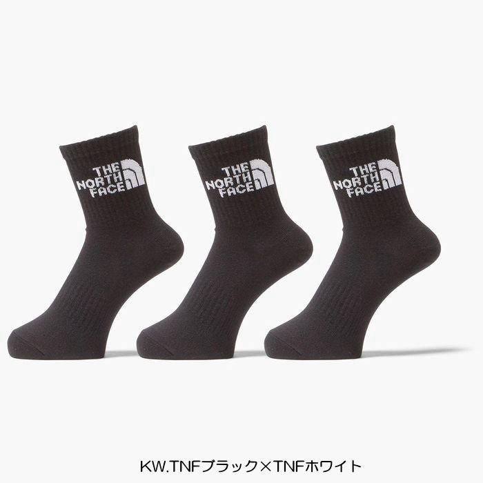 THE NORTH FACE（ザ ノースフェイス） 3足組ソックス NN82411 TNFジャ 