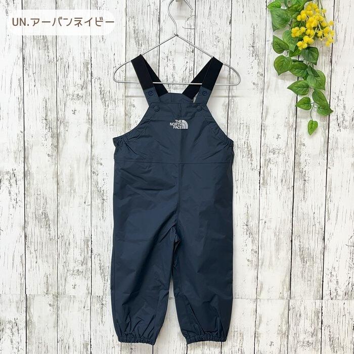 ベビー用遊び着　ザ・ノース・フェイス　NPB12402　ベビーウォータープルーフペベリービブ［防水パンツ］［80cm〜90cm］2024秋冬【無料ラッピング対応】の画像